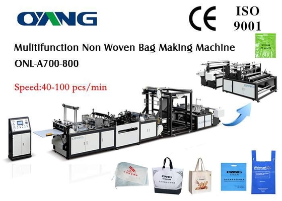 Gesponnene Taschen-Produktionsmaschine 30-100 G/M Touch Screen Operations-Full Autos nicht