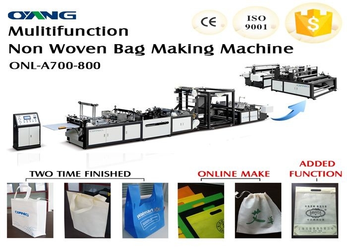 Automatische nicht gesponnene Tasche, die Maschinerie für Schlauchbeutel-/T-Shirt Tasche herstellt