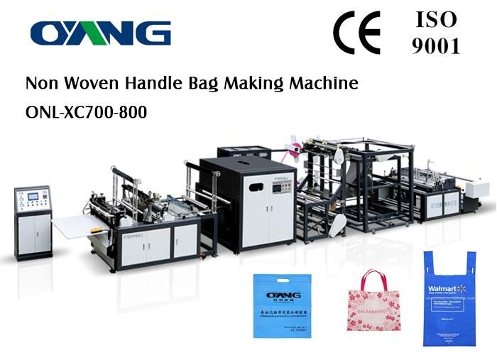 40-100pcs/Minute automatisierte nicht gesponnene Kasten-Tasche, welche die Maschine besonders angefertigt herstellt