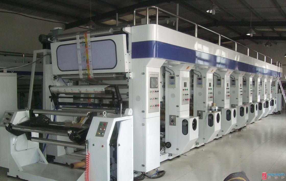 Plastikfilm-Hochgeschwindigkeitszylindertiefdruck-Druckmaschine/digitale Druckmaschinen