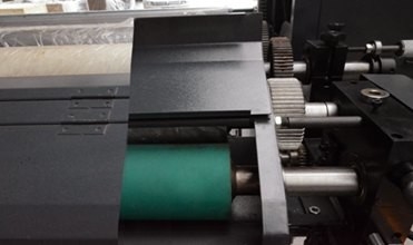 Freundliche 6 Farbeeco Flexo-Druckmaschine, industrieller Farbdrucker des Gewebe-sechs